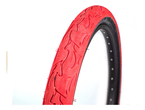 Pneu Vee Rubber Bike Aro 26 X 2.50 Balão Flame Vrb287 Vermelho