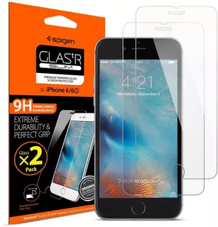 Spigen Tempered Glass iPhone 6s Screen Protector [ Case Frie