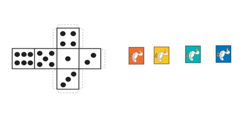 Imagen 3 de 4 de Juegos De Mesa Imprimibles Para Niños Bingo Domino Oca Pdf