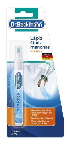 Lápiz Quitamanchas Dr. Beckmann Exprés 9 Ml