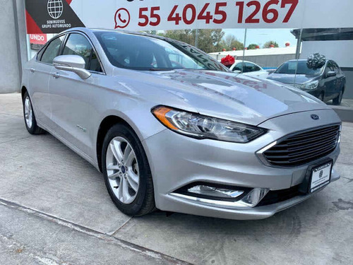 Imagen 2 de 7 de Ford Fusion 2018 4p Se Luxury Hibrido Aut