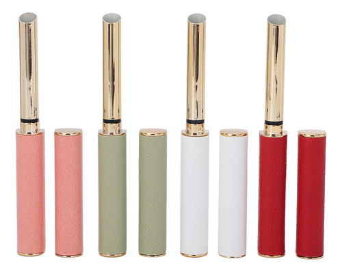 Para Envase De Lápiz Labial Reutilizable, Tubo Vacío Para