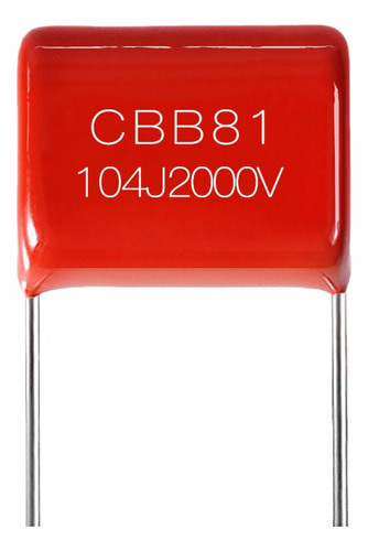Capacitor Condensador Cbb 2000v 104j 0.1uf 100nf 