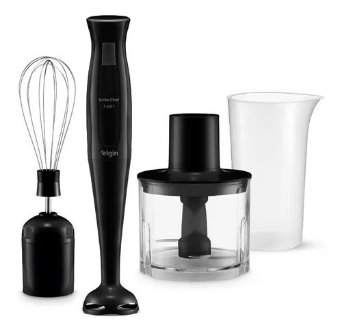 Mixer Turbo Chef 3 Em 1 200w Triturador E Fuet Elgin