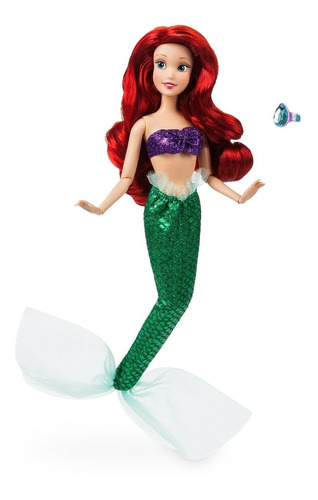 Disney Store Muñeca Princesa Ariel Sirenita 30 Cm Original