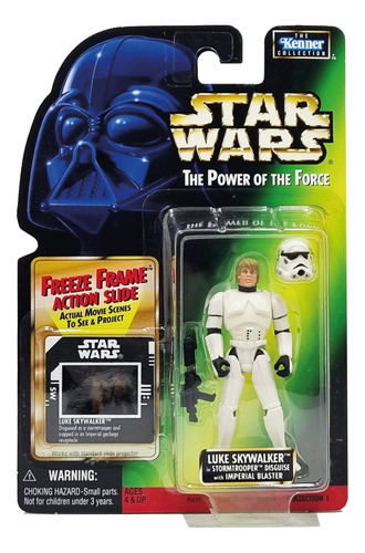 Kenner - Star Wars - Potf - Freeze Frame - Luke Stormtrooper