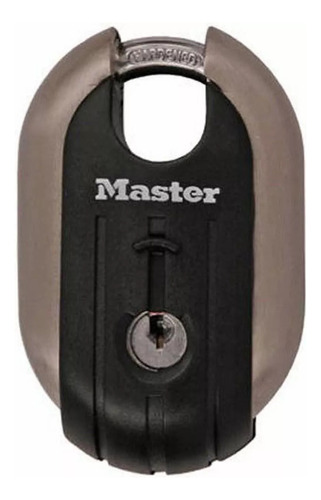 Candado Master Lock 185d Titanium Acero Inoxidable 49mm.
