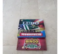 Comprar Juego De Mesa Ludo, Monopolio, Bingo 100% Reciclaje.
