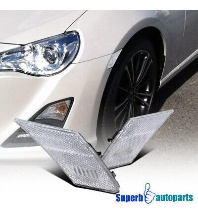 Fits 2012-2017 Toyota 86/ Scion Fr-s Side Markers Bumper Spa
