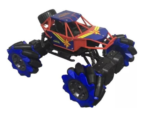 Carro Monstruo Superheroe Metalico Control Suspención Rc