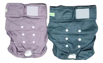 Comprar 2 Pañales Perros Lavables Reutilizables Talla L En 2 Colores