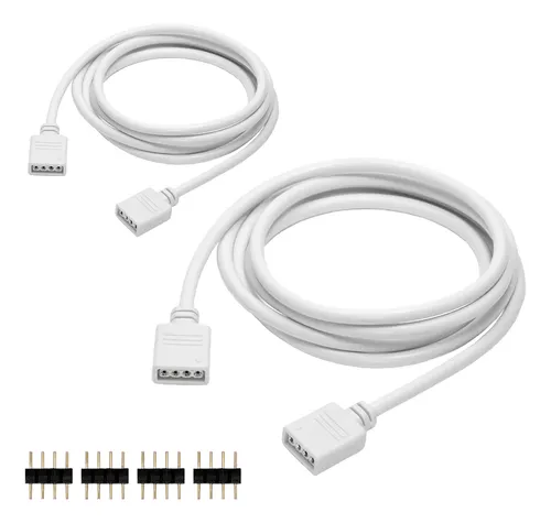Rgbzone Paquete De 2 Cables De Extensin De 6.6ft De 6.6 Pies