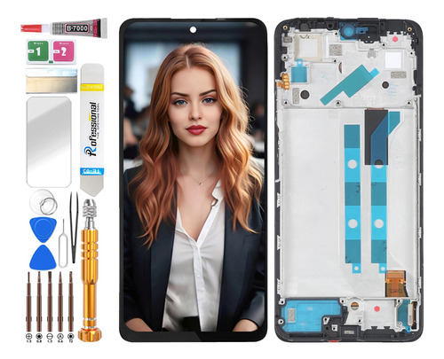 Zahin Pantalla Lcd Para Xiaomi Redmi Note 11e Pro 5g 21091116i 2201116sg Con Marco