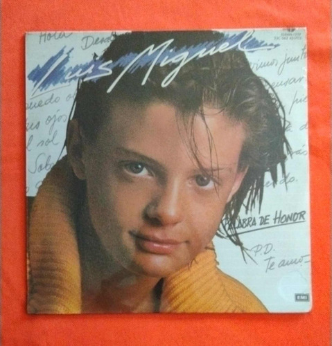 Luis Miguel Palabra De Honor 1984 Lp Vinyl Nuevo Sellado