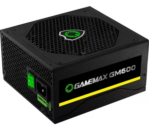 Fonte Gamemax 600w Gm600 80 Plus Bronze - Lacrada - R$ 440