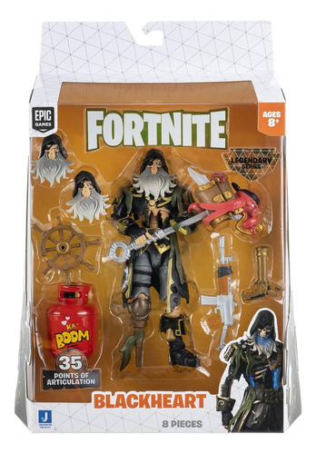 Fortnite  Figura Blackheart Skeleton