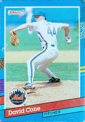 Dave Cone,1.991 Donruss, New York Mets 