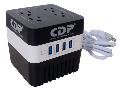 Regulador Voltaje Cdp Ruavr Toma Corriente Usb Estabilizador