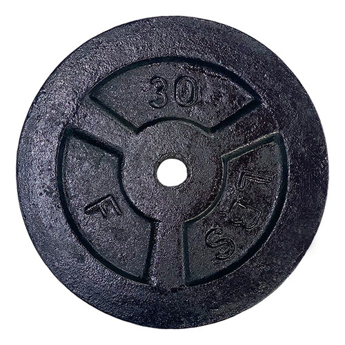 Disco Pesas 30 Lbs Estandar Para Barras Mancuernas Gimnasio