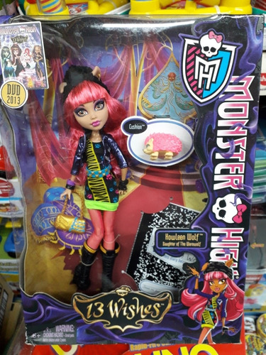 Monster High 13 Wishes Howleen Wolf Juguetería Bunny Toys 