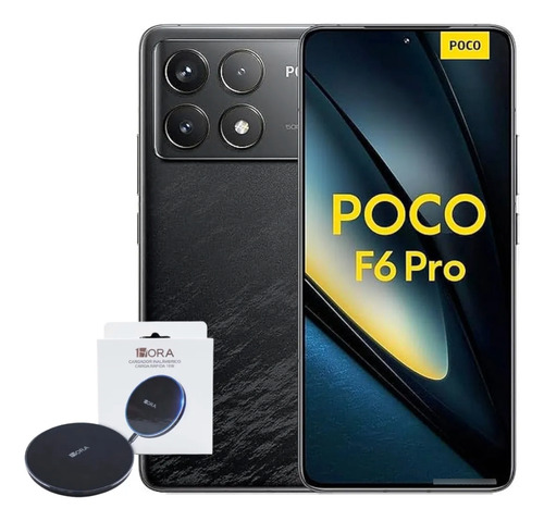 Xiaomi Poco F6 Pro Dual 512gb 12ram Black + Regalo Cargador Inalámbrico Negro (Reacondicionado)