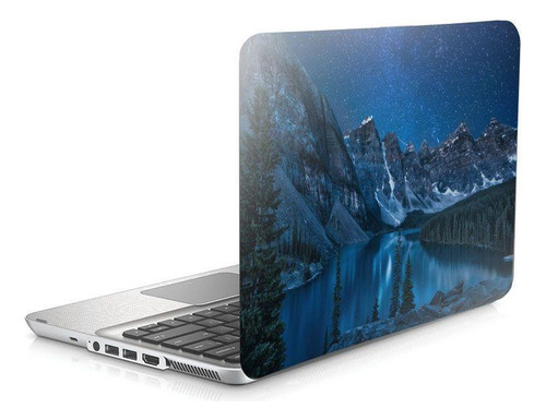 Skin Adesivo Protetor Para Notebook 15 Wide Lago Nevado D23