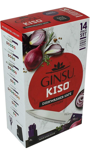 Ginsu Essential Series - Juego De Cuchillos Dentados De Acer
