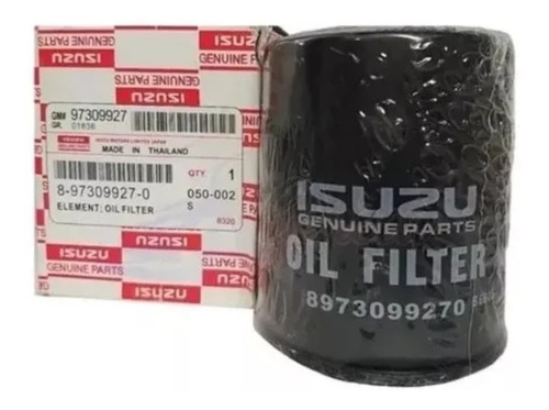 Filtro De Aceite Chevrolet Luv Dmax 3.0 Diésel Gasoil Isuzu