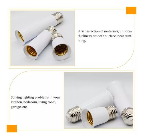 Adaptador De Enchufe Para Bombilla E27, Soporte De Tornillo