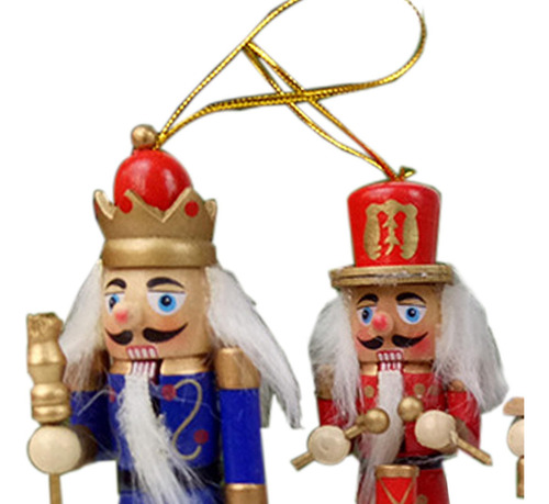 Adornos Colgantes De Cascanueces De Navidad, Marionetas De