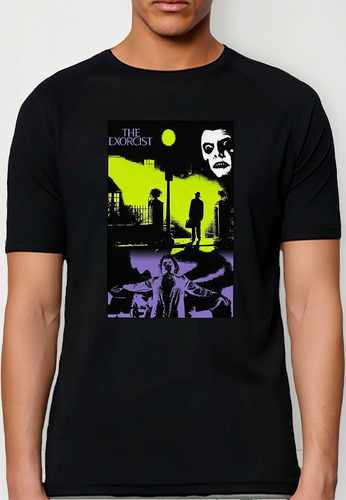 Remera Unisex El Exorcista Poster Película Algodón Portada