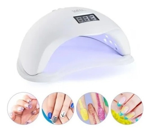 Lampara Led Uv Secador Manicure Uñas 48w