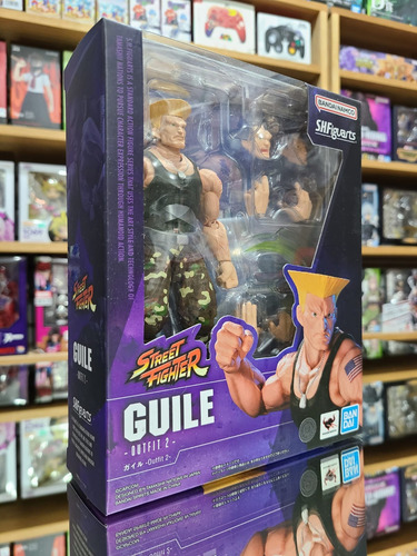 S.h. Figuarts Street Fighter Guile Outfit 2 Bandai
