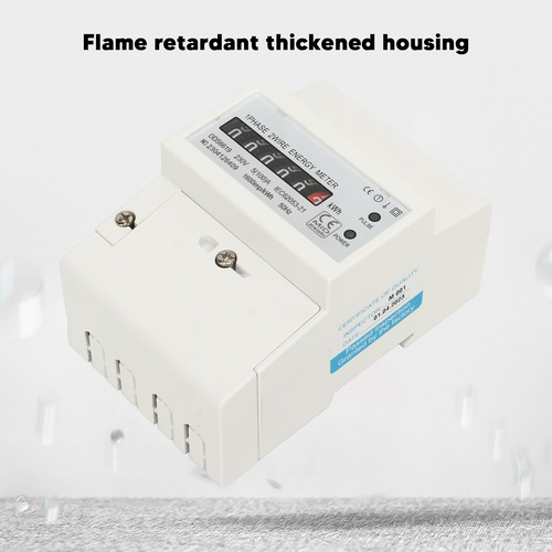Medidor De Electricidad Monofásico Din Rail Power