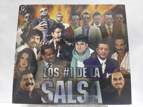 Los # 1 De La Salsa Romantica Cd + Dvd ( Nuevo Y Sellado )