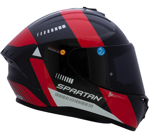 Imagen 5 de 7 de Casco Spartan Draken Mp4