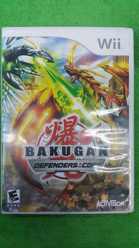 Bakugan Defenderse Of The Core Wii Fisico Sin Manual 