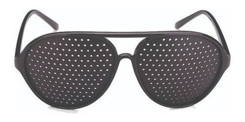 Lentes De Rejilla 4 Modelos Ejercita La Vista Corrige Vision Negro 1