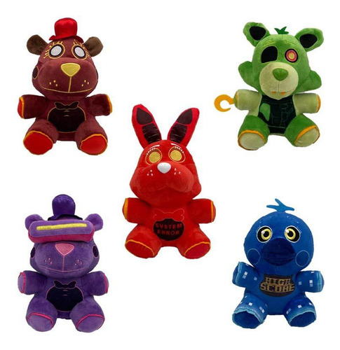 5pcs/set Five Nights At Freddy's Fnaf Muñeco Peluche Juguete