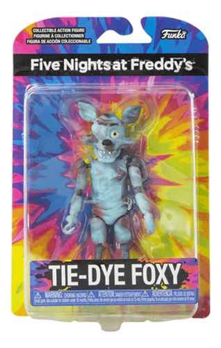 Foxy Five Nights At Freddy's Tie-dye  Figura De Acción