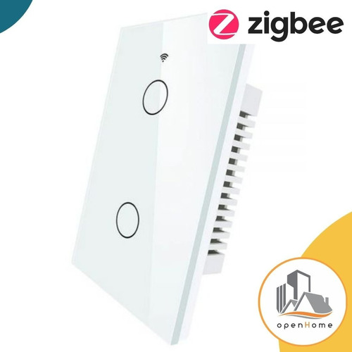 Interruptor De Luz Tactil Zigbee 2c |  Domótica