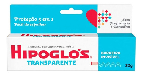 Creme Preventivo de Assaduras Transparente Hipoglós Caixa 30g