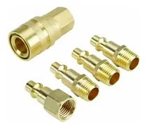 Comprar Set Acoples Rápido Para Compresor Conexiones 5 Pz Neva Na120