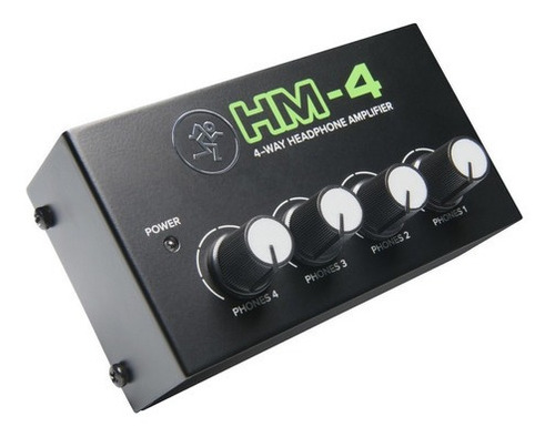 Amplificador Audífonos Mackie Hm-4 + Envío Express