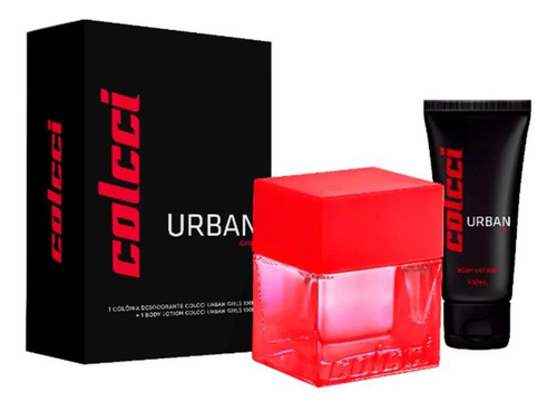 Kit Colcci Urban Girls Colônia 100ml+ Loção Hidratante 100ml