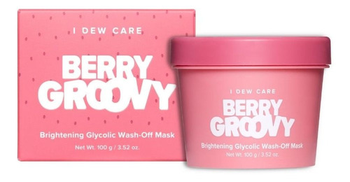 I Dew Care Berry Groovy Brightening Glycolic Wash-off Mask