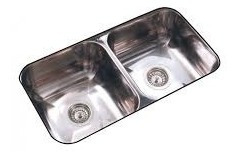 Mesada De Cocina Acero 1.20x61 Bacha Simpl Johnson Izquierda