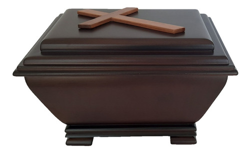 Urna Funeraria Para Cenizas Modelo Grecia Color Chocolate