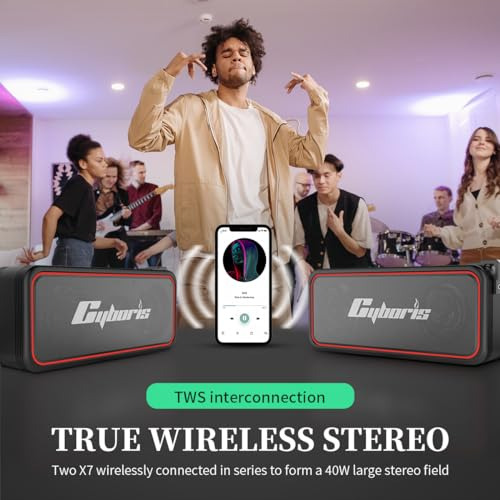 Altavoz Bluetooth Portátil, Altavoces Inalámbricos Con Sonid