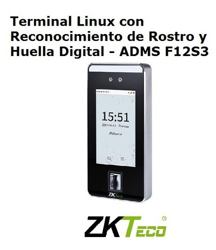 Imagen 4 de 9 de Control De Acceso Y Asistencia Linux Facial Y Huella Zkteco